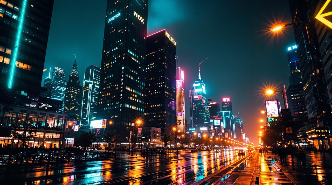 城市之光：夜间摄影完全指南 - 色香蕉影院轮播图